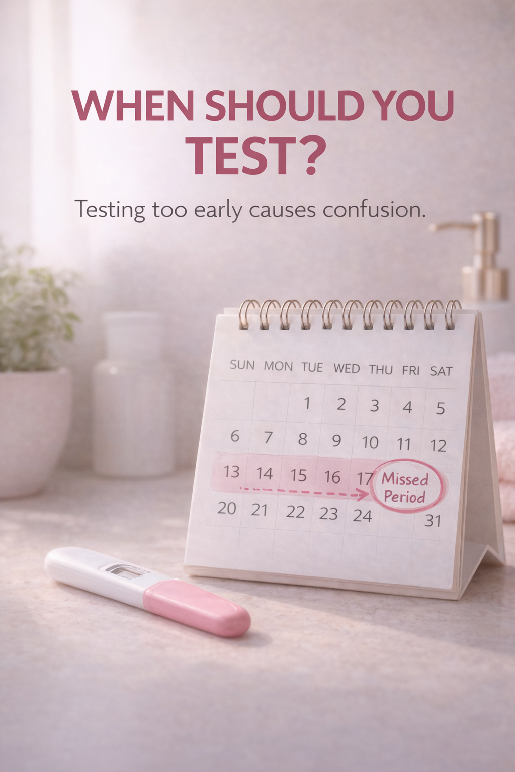 When Should You Take a Pregnancy Test? | StillSafe PH Guide