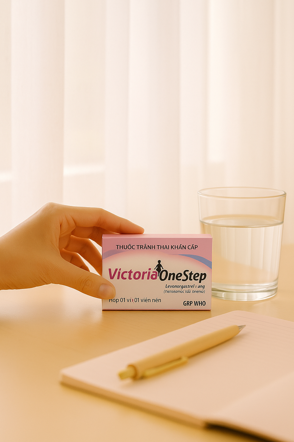 Victoria One Step Plan B pill for pregnancy prevention after unprotected sex