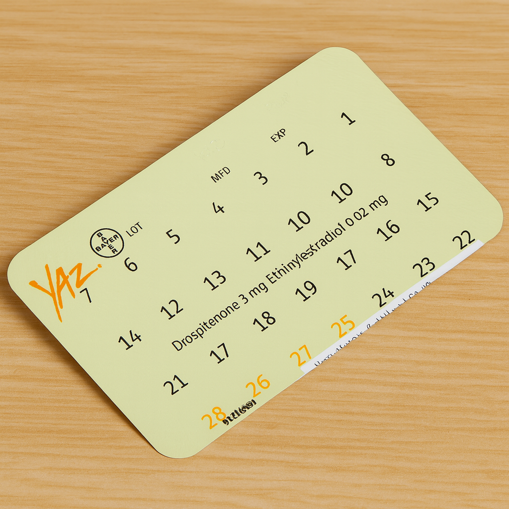 Yaz Bayer – Daily Birth Control & Skin + Mood Support