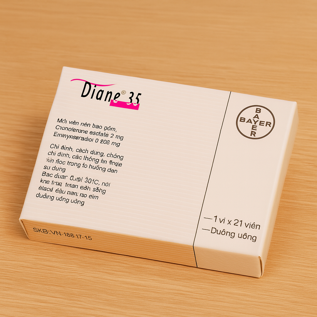 Diane 35 – Daily Birth Control & Acne Support (Hormone Balance)