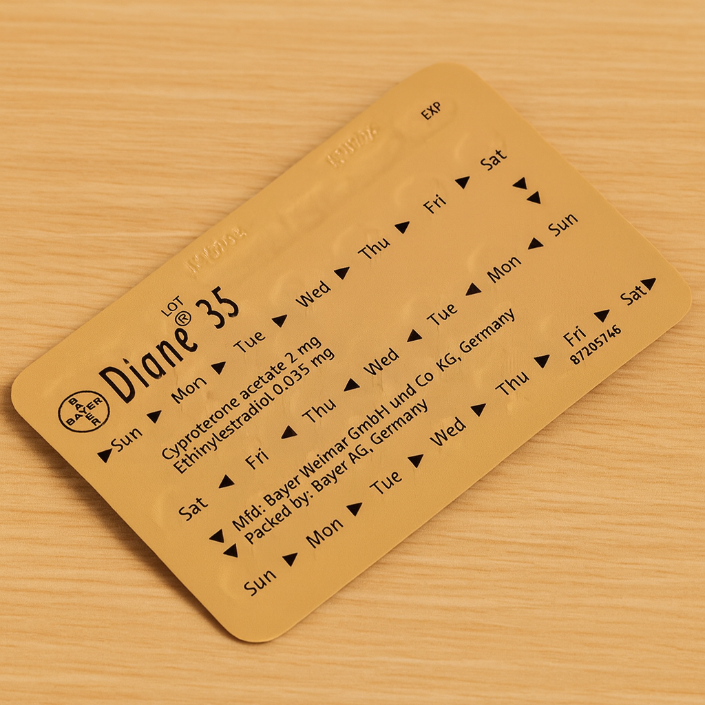 Diane 35 – Daily Birth Control & Acne Support (Hormone Balance)