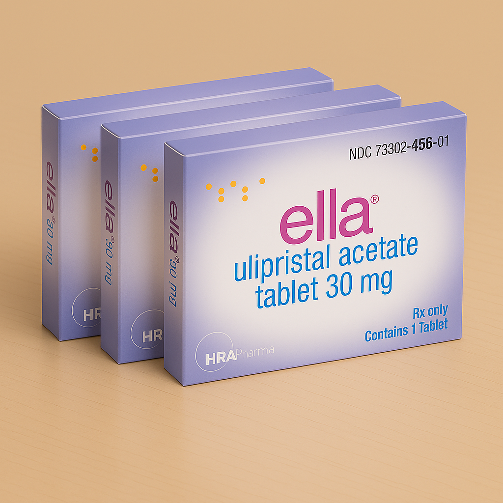 EllaOne – European Brand Morning After Pill (Ulipristal Acetate 30mg) | Plan B Emergency Contraceptive Philippines – Up to 5 Days Protection
